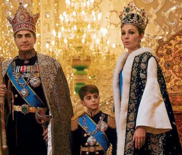 The former royal family of Iran