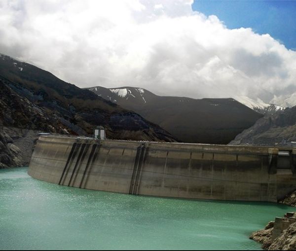 File photo of a dam in Iran (undated)