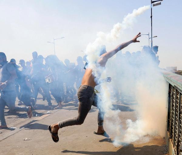 Protests in the Iraqi capital Baghdad (October 1, 2022)