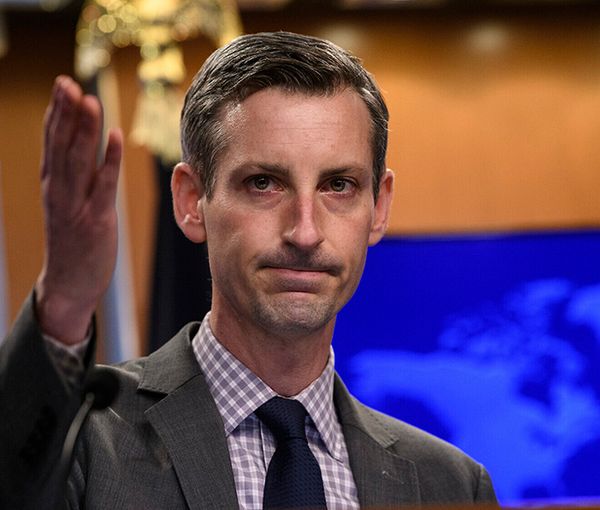 Outgoing State Department spokesperson Ned Price. FILE PHOTO