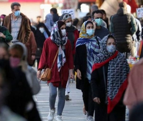 Pedestrians in a Tehran Street. FILE PHOTO