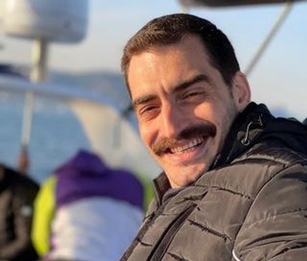Iranian dissident journalist Mohammad-Bagher Moradi (undated)