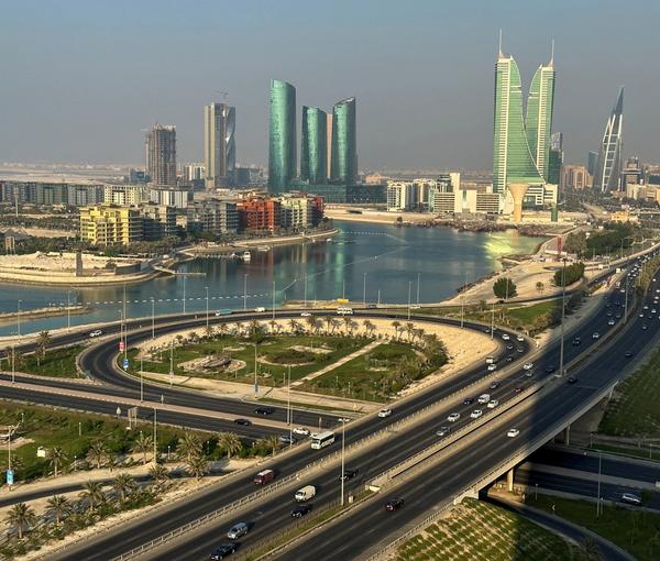 FILE PHOTO: General view of capital Manama, Bahrain, October 30, 2022