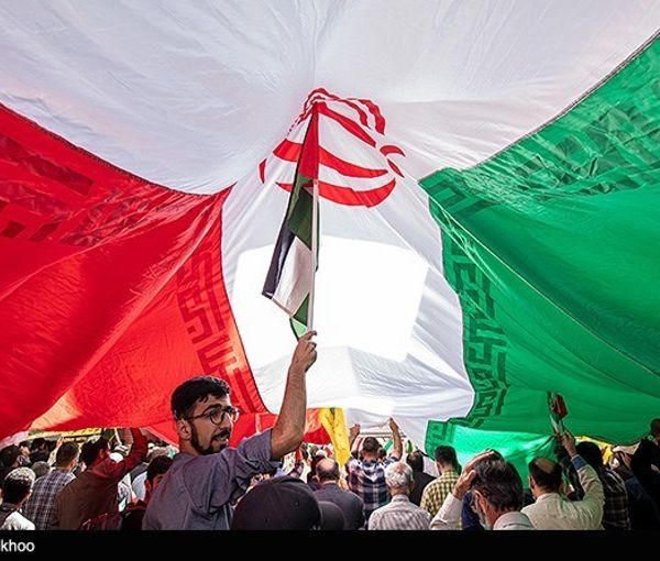 Quds day rallies in Tehran on April 14, 2023 