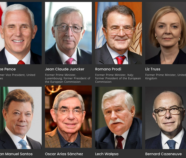 Some of the signatories of the letter (May 2023)