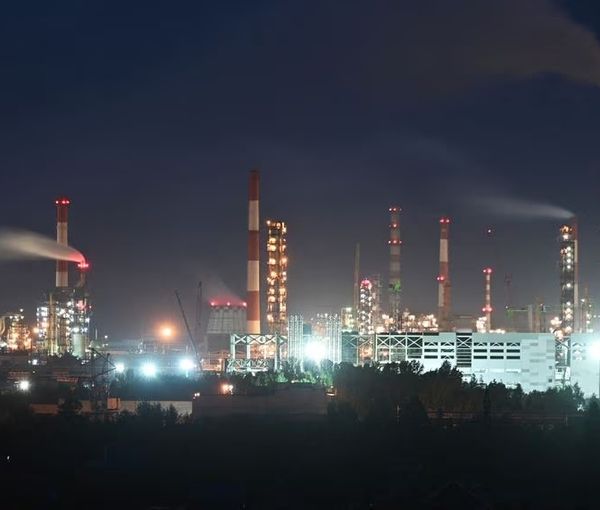 A view shows a local oil refinery in Omsk, Russia June 6, 2022.