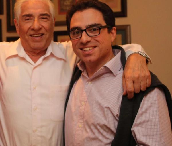 Imprisoned Iranian-Americans Siamak Namazi and his father Bagher Namazi (undated)