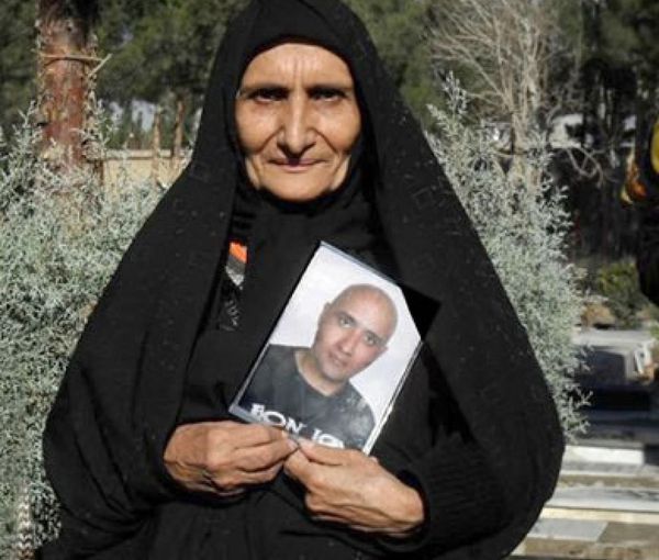 Gohar Eshghi, the mother of the 35-year-old blogger Sattar Beheshti, who was killed under torture in prison (file photo)