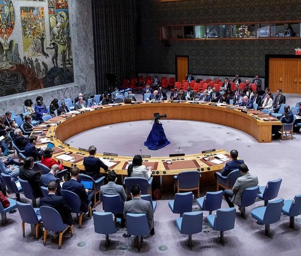 The UN Security Council in session on October 27, 2022