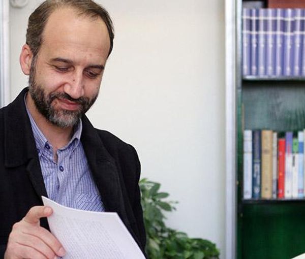 Mohammad Sarafraz, the former chief of Iranian state Radio and TV (file photo)