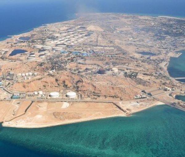 An aerial view of Abu Musa island in the Persian Gulf. FILE PHOTO
