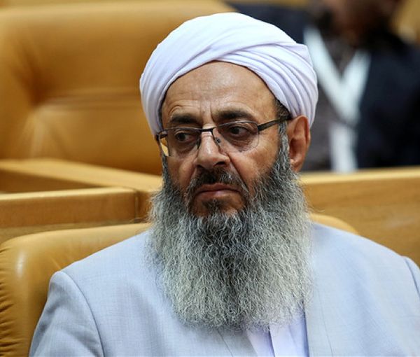 Mowlavi Abdolhamid, the most influential Sunni cleric in Iran (file photo)