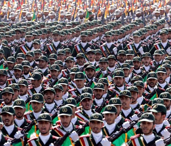 Iran’s Islamic Revolutionary Guard forces (file photo)