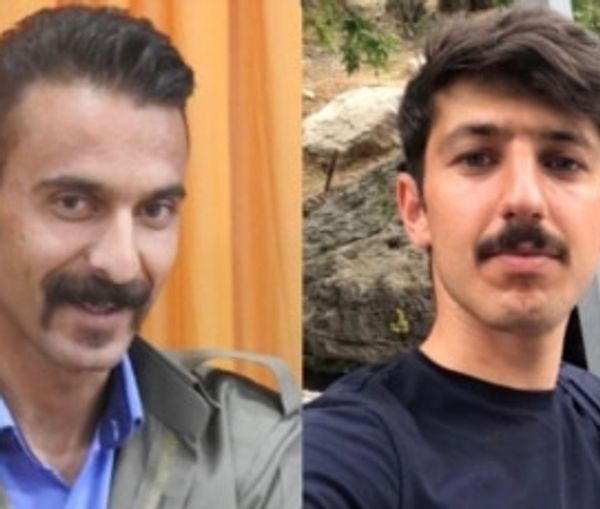 Mohsen Mazloum (left) and Vafa Azarbar