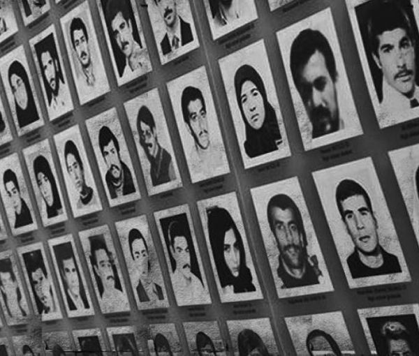 Photos of some of the thousands of prisoners killed in Iranian jails in 1988. FILE PHOTO