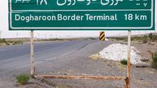 Dogharoon border crossing between Iran and Afghanistan. FILE PHOTO