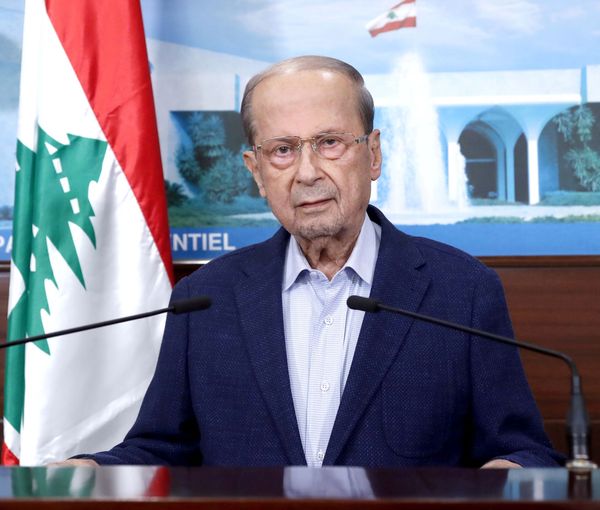 Current Lebanese President Michel Aoun. File photo