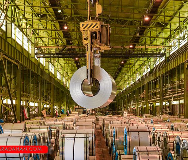 A view of Mobarakeh steel company (file photo)