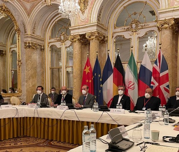 JCPOA Delegations gather for talks in Vienna without the US, on November 29, 2021