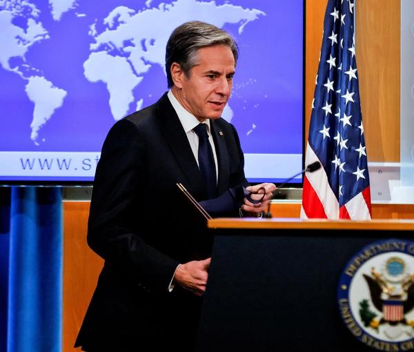 US Secretary of State Antony Blinken. Undated
