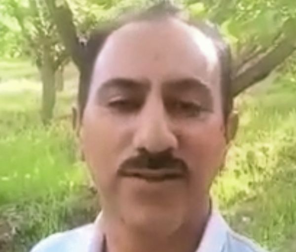 The man known as Mansour Rasouli in a new video acquired by Iran International. Undated
