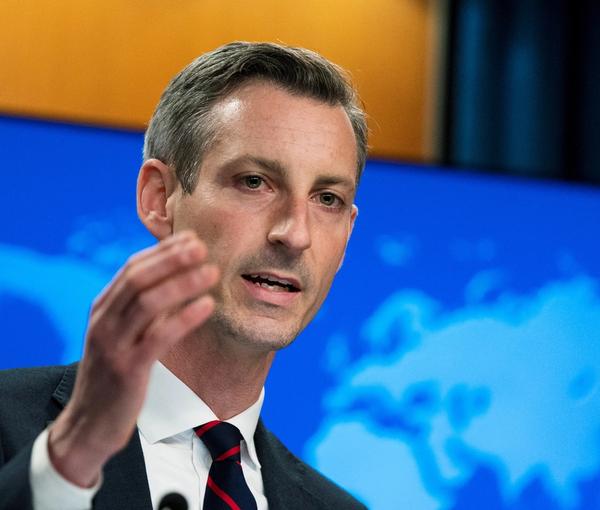 US State Department spokesperson Ned Price. FILE
