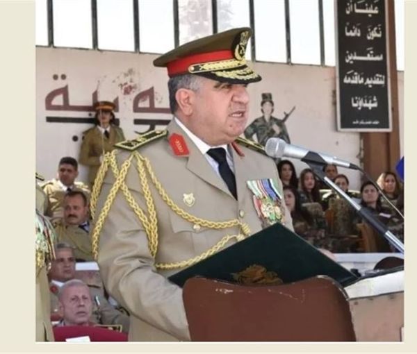 Ali Mahmoud Abbas, Syrian defense minister. Undated