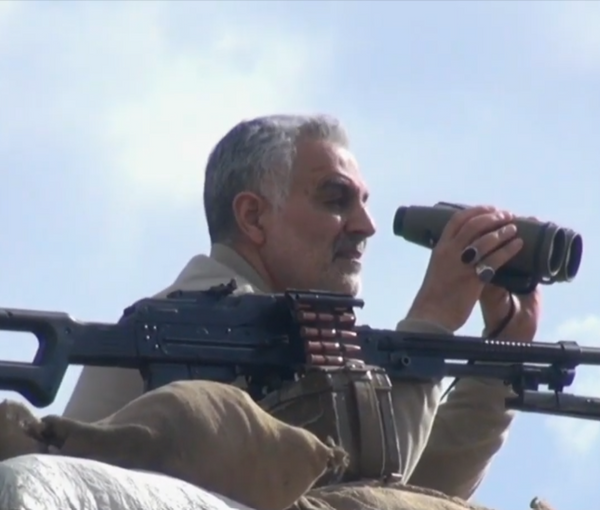 Former Commander of IRGC Quds Force Qassem Soleimani (file photo)