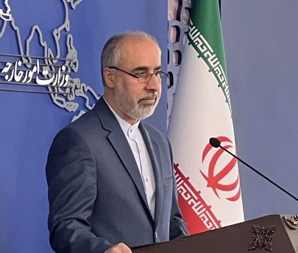 Naser Kanaani, spokesman of Iran's foreign ministry. File photo