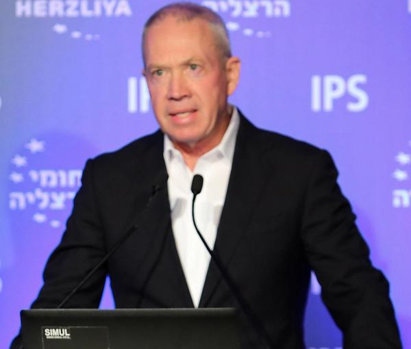 Israel’s Defense Minister Yoav Galant (June 2016)
