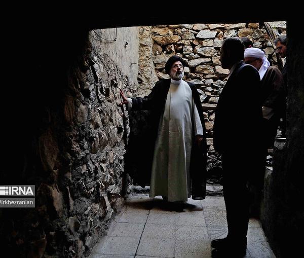 Iran’s President Ebrahim Raisi during a visit to Kordestan’s province in July 2023