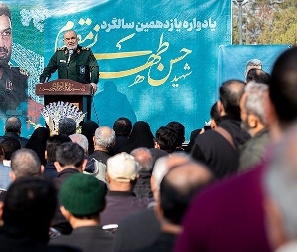 Commander of Iran's Revolutionary Guard Hossein Salami (November 11, 2022)
