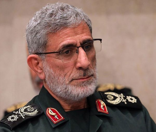 Esmail Ghaani (Qaani), the commander of IRGC’s Quds (Qods) Force (file photo) 