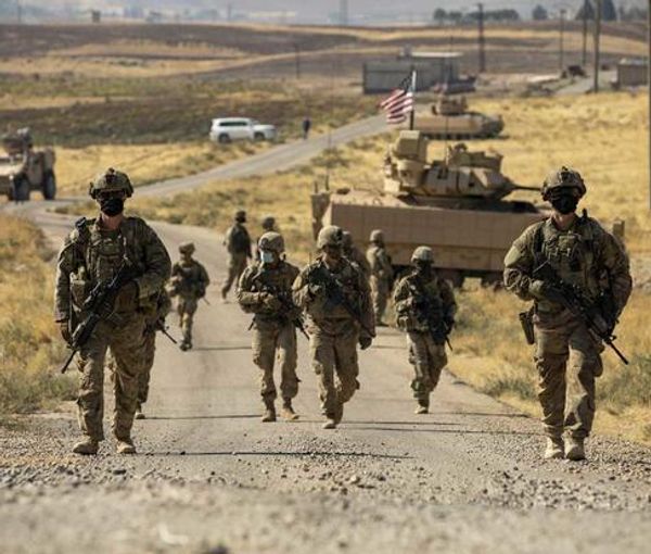 File photo of US forces in Syria
