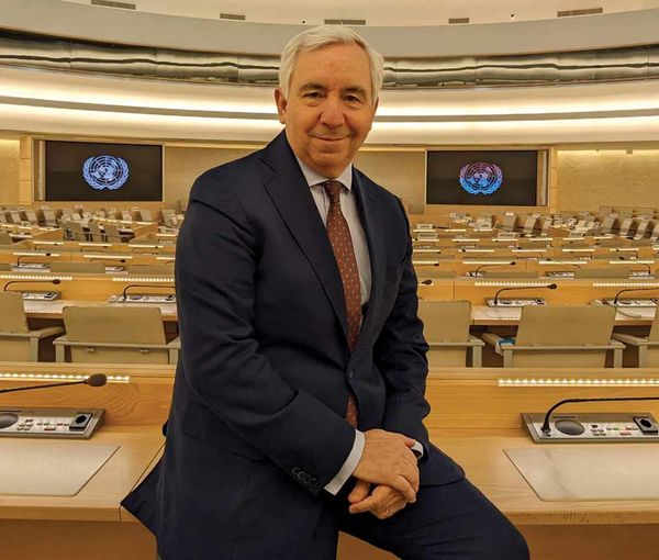 Federico Villegas, President of the UN Human Rights Council. Undated