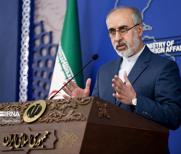 Iran’s foreign ministry spokesman Nasser Kanaani (undated)