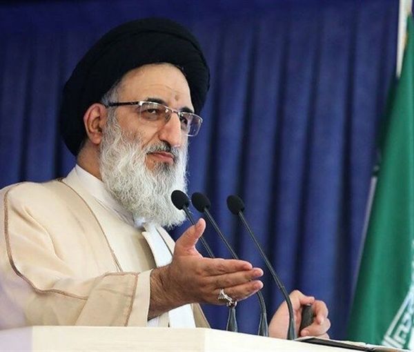 Mohammad-Mehdi Hosseini Hamedani, the Friday prayer imam of the city of Karaj (file photo)