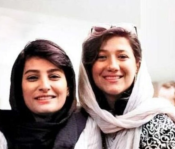 Niloufar Hamedi and Elaheh Mohammadi (file photo)