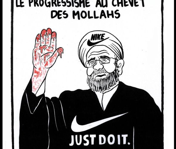 A cartoon by French magazine Charlie Hebdo