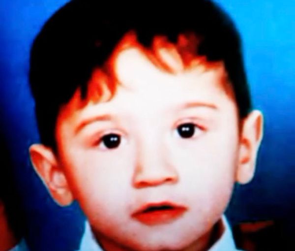 A photo said to belong to two-year-old Amirali Musa-Kazemi
