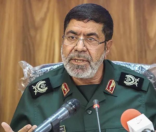 Iran’s Revolutionary Guard (IRGC) spokesman Brigadier General Ramezan Sharif  (file photo)