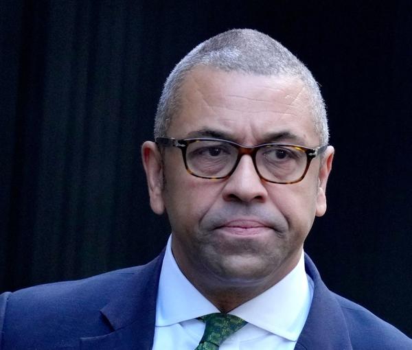 Britain's foreign minister James Cleverly (file photo)