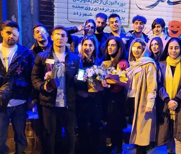 A number of Iranians who have lost sight in one eye during protests gathered in honor of Hamidreza Rouhi, a 19-year-old protester who was killed by three bullets in November 2022